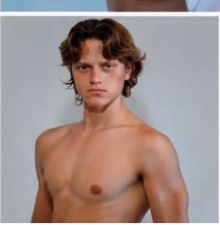 Leo Cole studio portrait showing physique and stature
